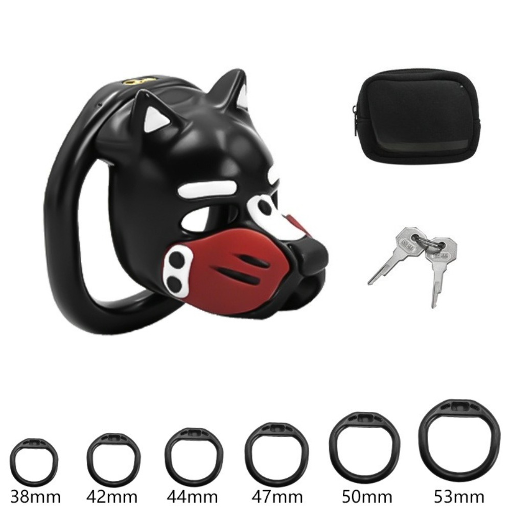 Dog Toys - قفص عفة جديد على شكل رأس