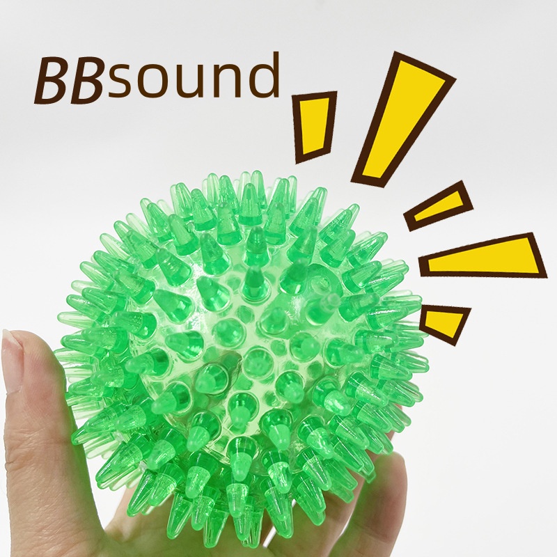 لعبة كرة مطاطية مطعمة بالمسامي - مراجعة Interactive Squeaky Plush Dog Toy وسعره
