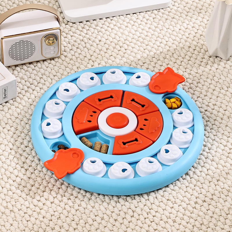 وعاء طعام بطيء للقطط والكلاب،  - مراجعة Dog Puzzle Feeder Toy وسعره