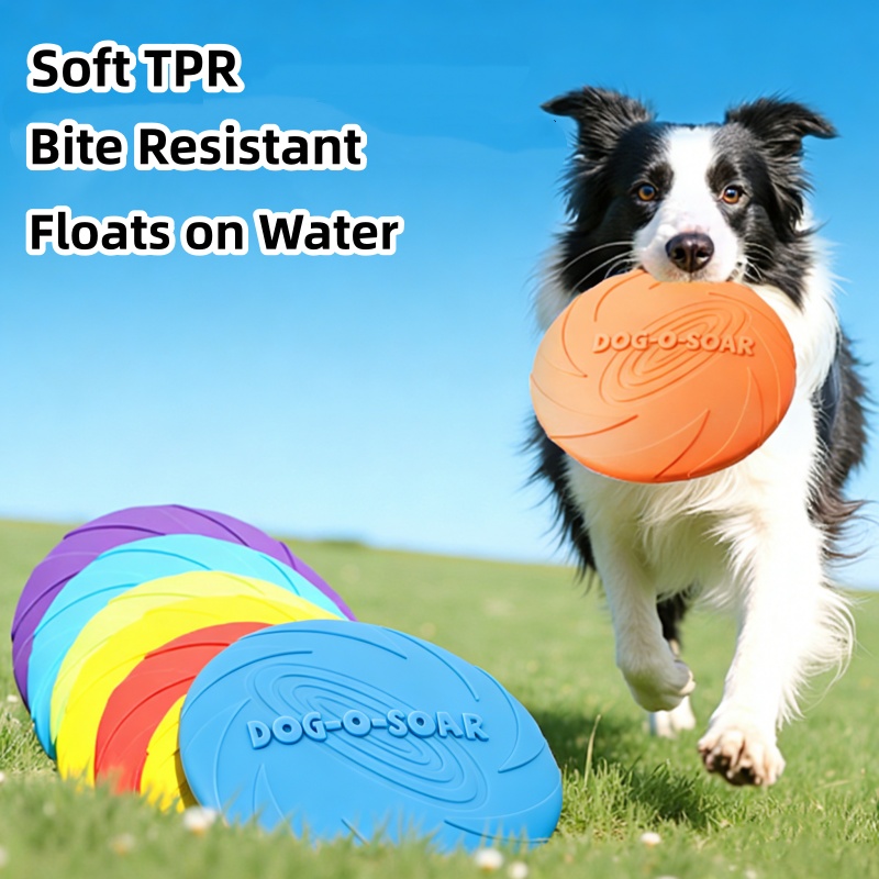 ألعاب أقراص طائرة مقاومة للعض  - مراجعة Flying Disc Dog Training Toy وسعره