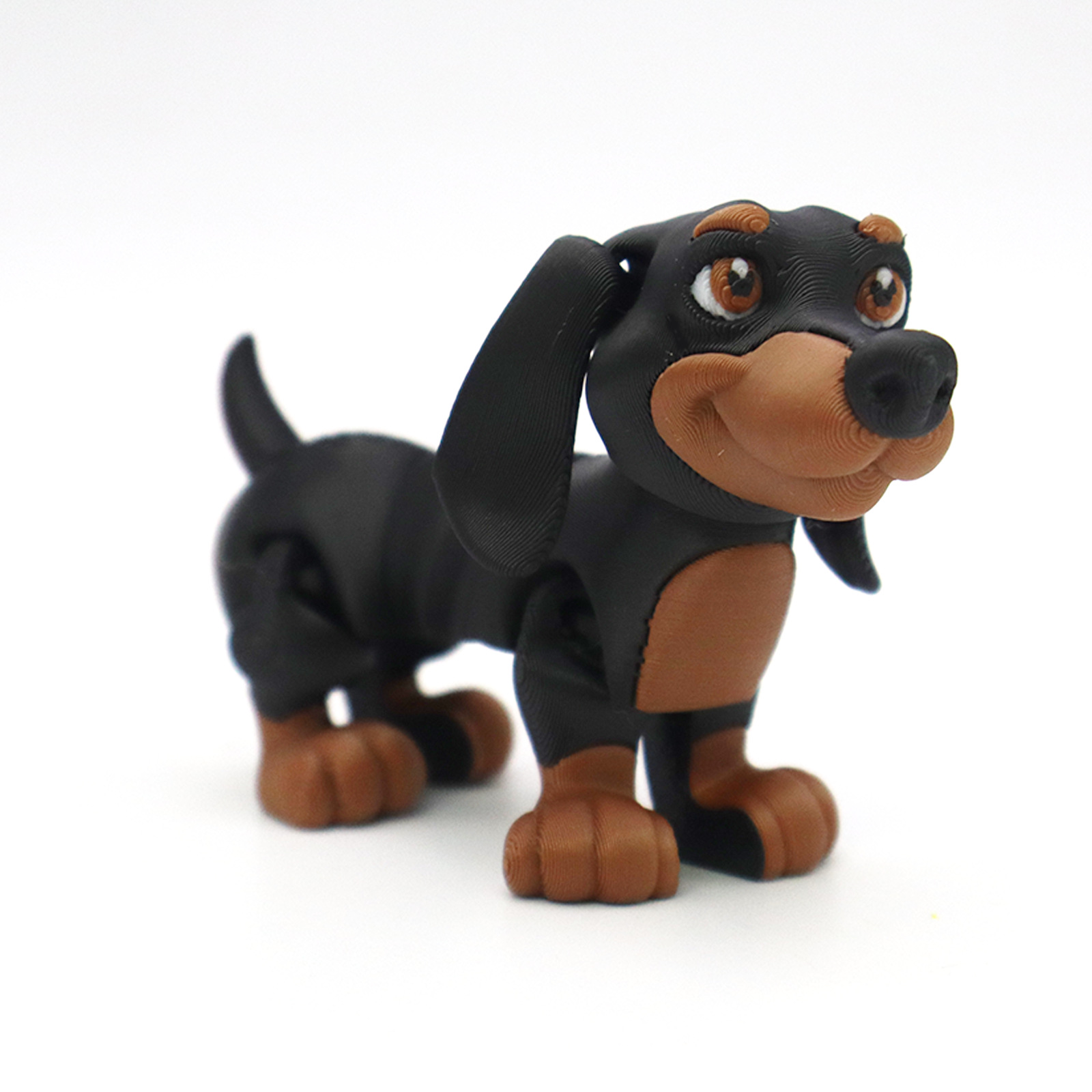 ثلاثية الأبعاد طباعة الكلب الم - مراجعة Interactive Squeaky Plush Dog Toy وسعره