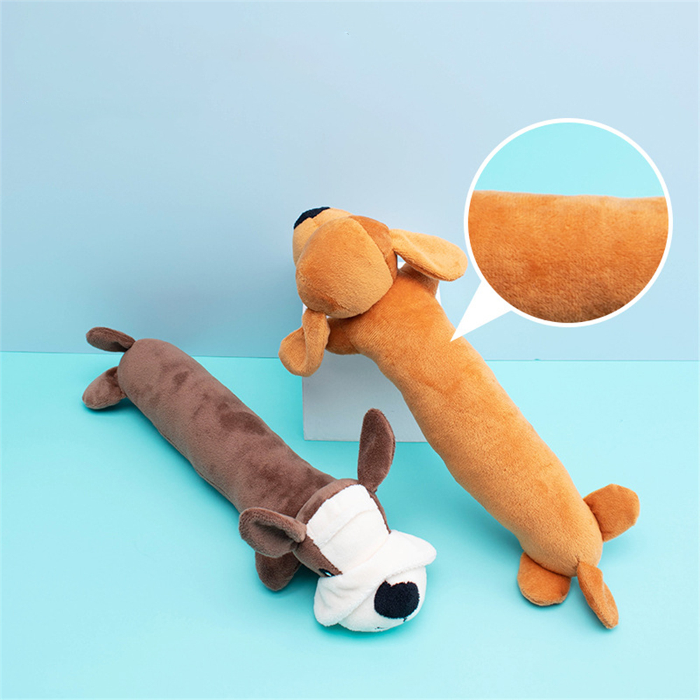 لعبة كلاب طويلة جداً للحيوانات - مراجعة Interactive Squeaky Plush Dog Toy وسعره