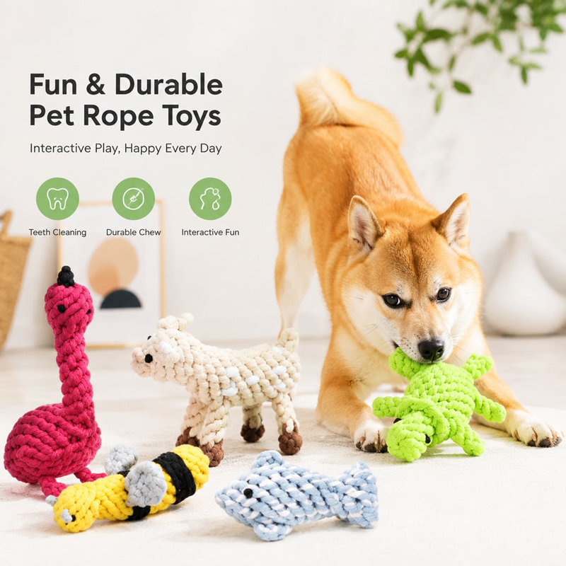 ألعاب للكلاب مقاومة للعض، مصنو - مراجعة Interactive Squeaky Plush Dog Toy وسعره