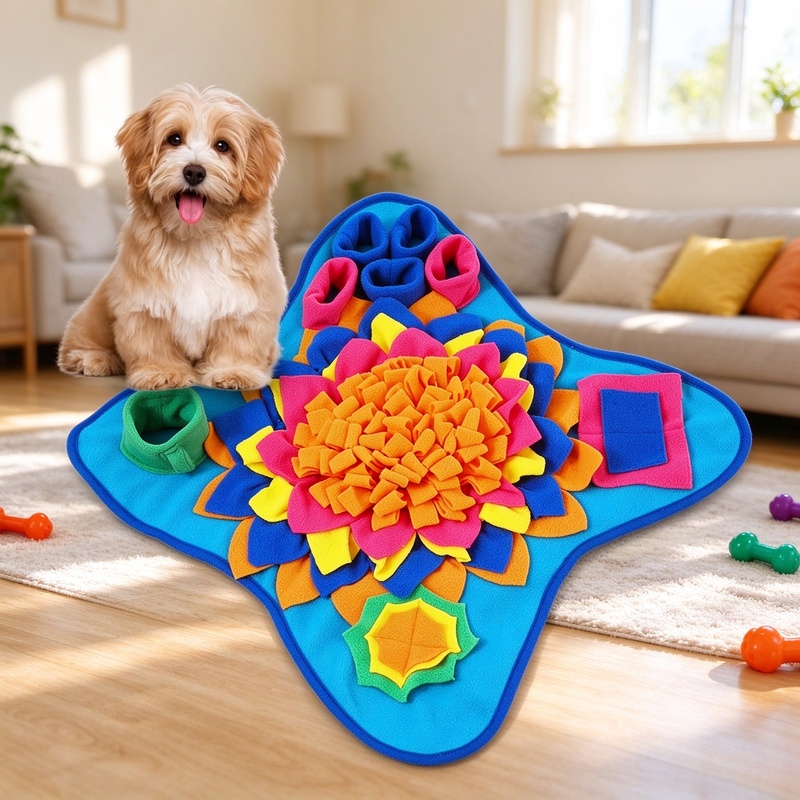 حصيرة تفاعلية للكلاب لتحفيز ال - مراجعة Dog Puzzle Feeder Toy وسعره