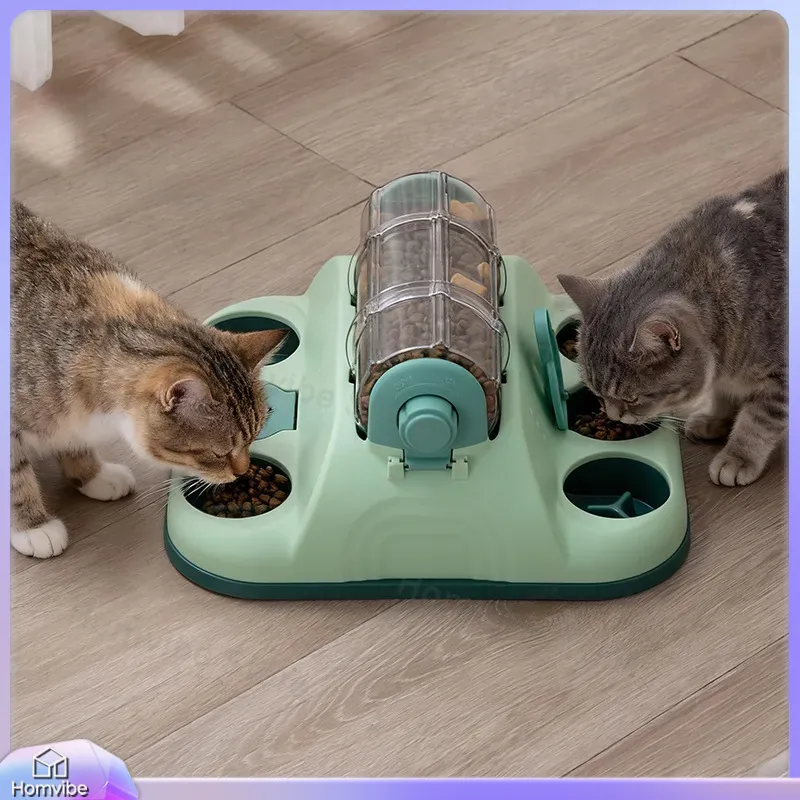 موزع طعام تفاعلي دوار للقطط وا - مراجعة Dog Puzzle Feeder Toy وسعره