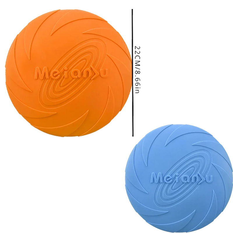 متعدد الألوان فريسبيد لعبة على - مراجعة Flying Disc Dog Training Toy وسعره