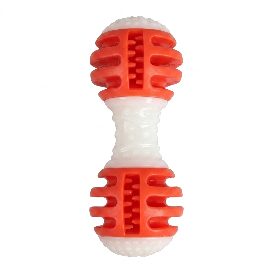 لعبة كلب مطاطية من مادة TPR لت - مراجعة Rubber Treat Dispensing Dog Toy وسعره