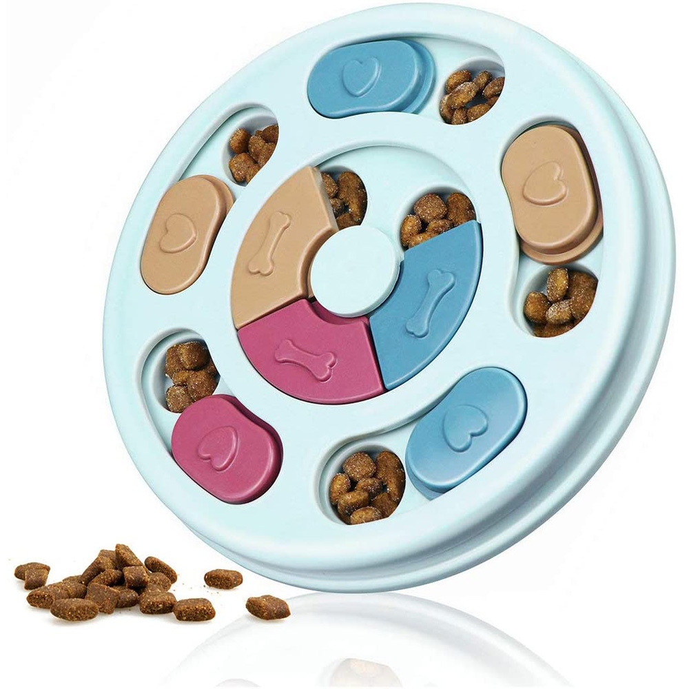 كلب لغز لعب وحدة إطعام تدريجي  - مراجعة Dog Puzzle Feeder Toy وسعره