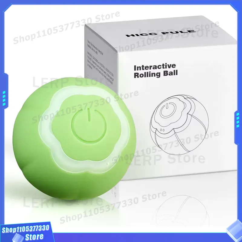 كرة ذكية تفاعلية للقطط بألوان  - مراجعة Automatic Moving Dog Ball وسعره
