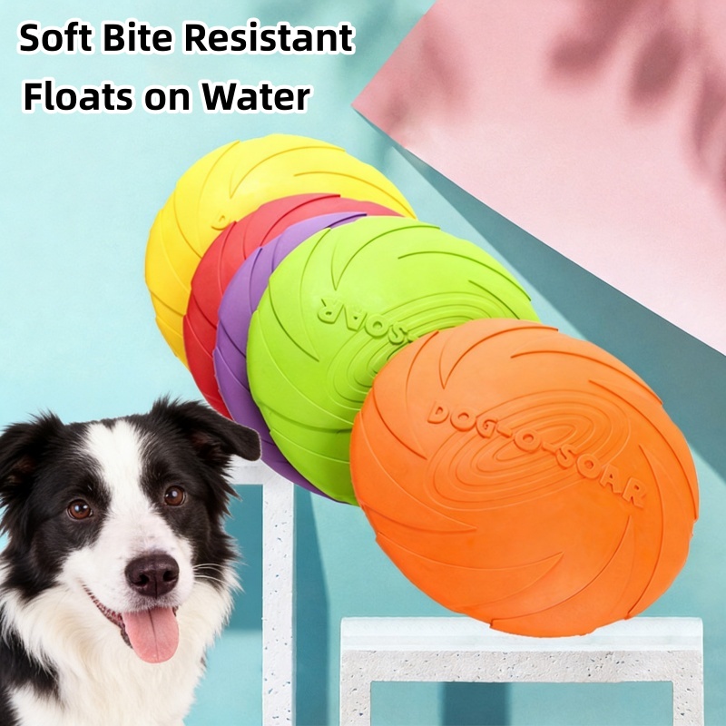 لعبة قرص طائر مصنوعة من السيلي - مراجعة Flying Disc Dog Training Toy وسعره